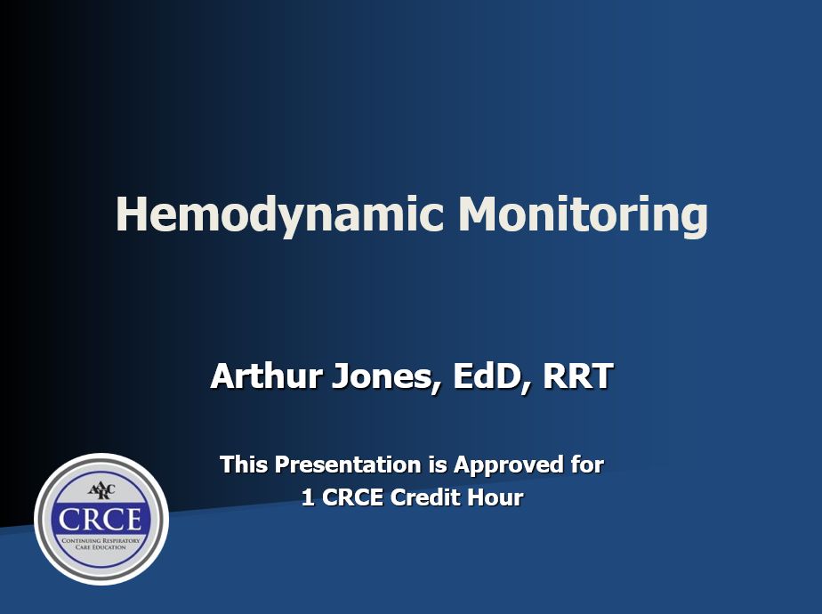 Hemodynamic Monitoring
