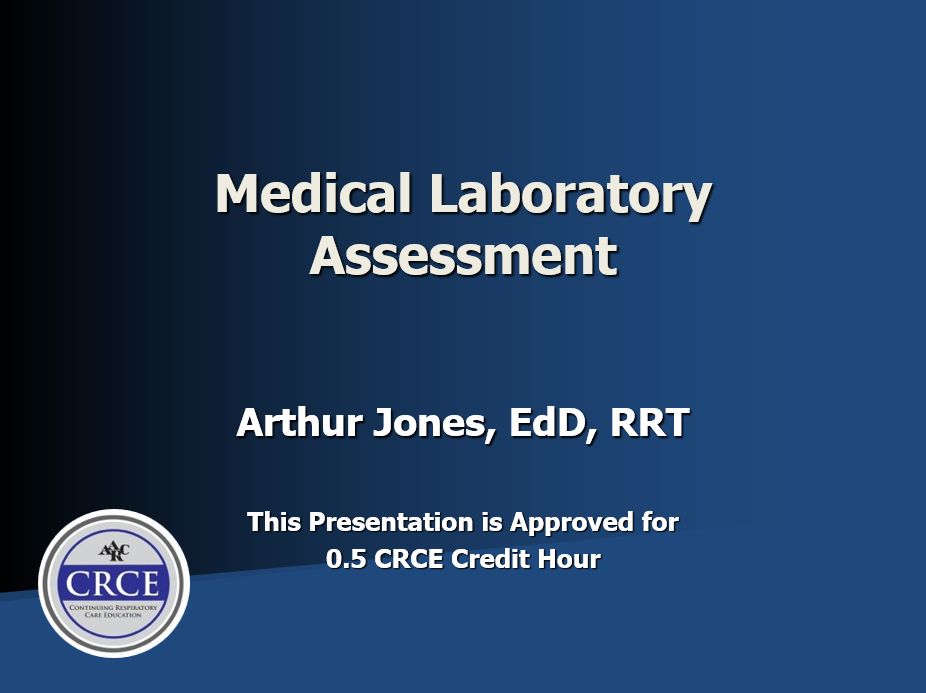 Medical Laboratory Assessment