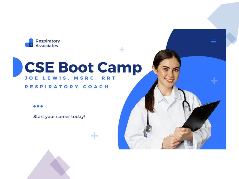 CSE Boot Camp with Respiratory Coach Joe Lewis