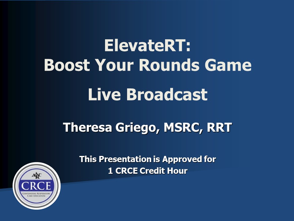 ElevateRT: Boost Your Rounds Game Live Broadcast