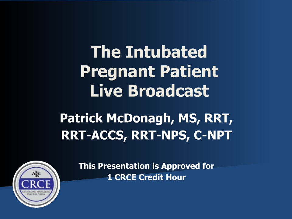 The Intubated Pregnant Patient